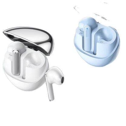 Wireless Bluetooth Headset, Transparent Design, Smart Touch Control, ENC Call Noise Reduction, Super Long Battery Life,