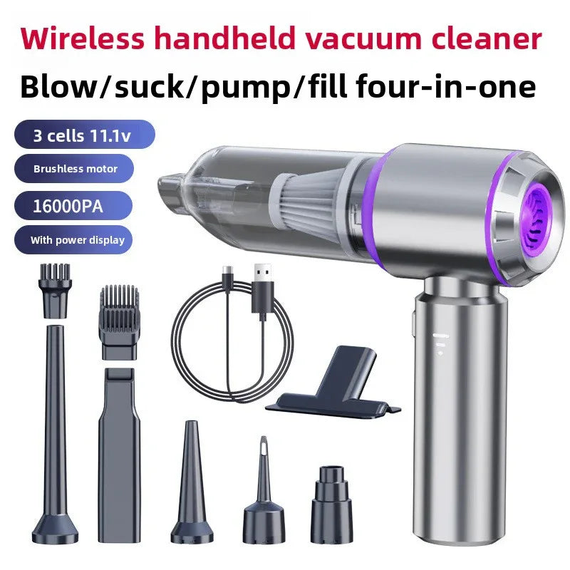 Wireless Car Vacuum Cleaner and Blower for Effortless Cleaning - ZeeTec Store