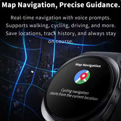 ZeeTec Smart Watch 1.5” with Health Monitoring NFC