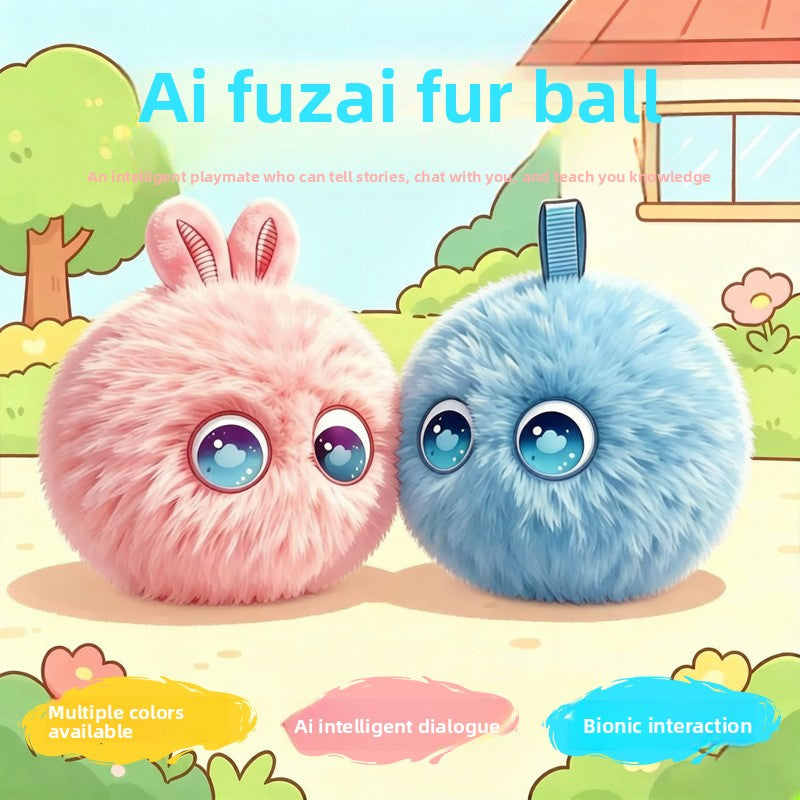 AI Interactive Plush Learning Companion AI Interaction Conversation