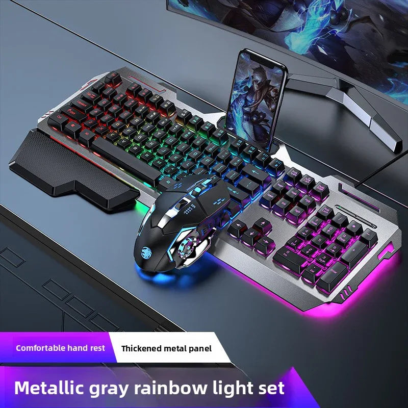 Laptop Wired Keyboard and Mouse Combo for Seamless Productivity - ZeeTec Store