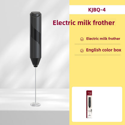 Rechargeable Handheld Electric Mixer with Interchangeable heads for mixing, frothing, and blending tasks
