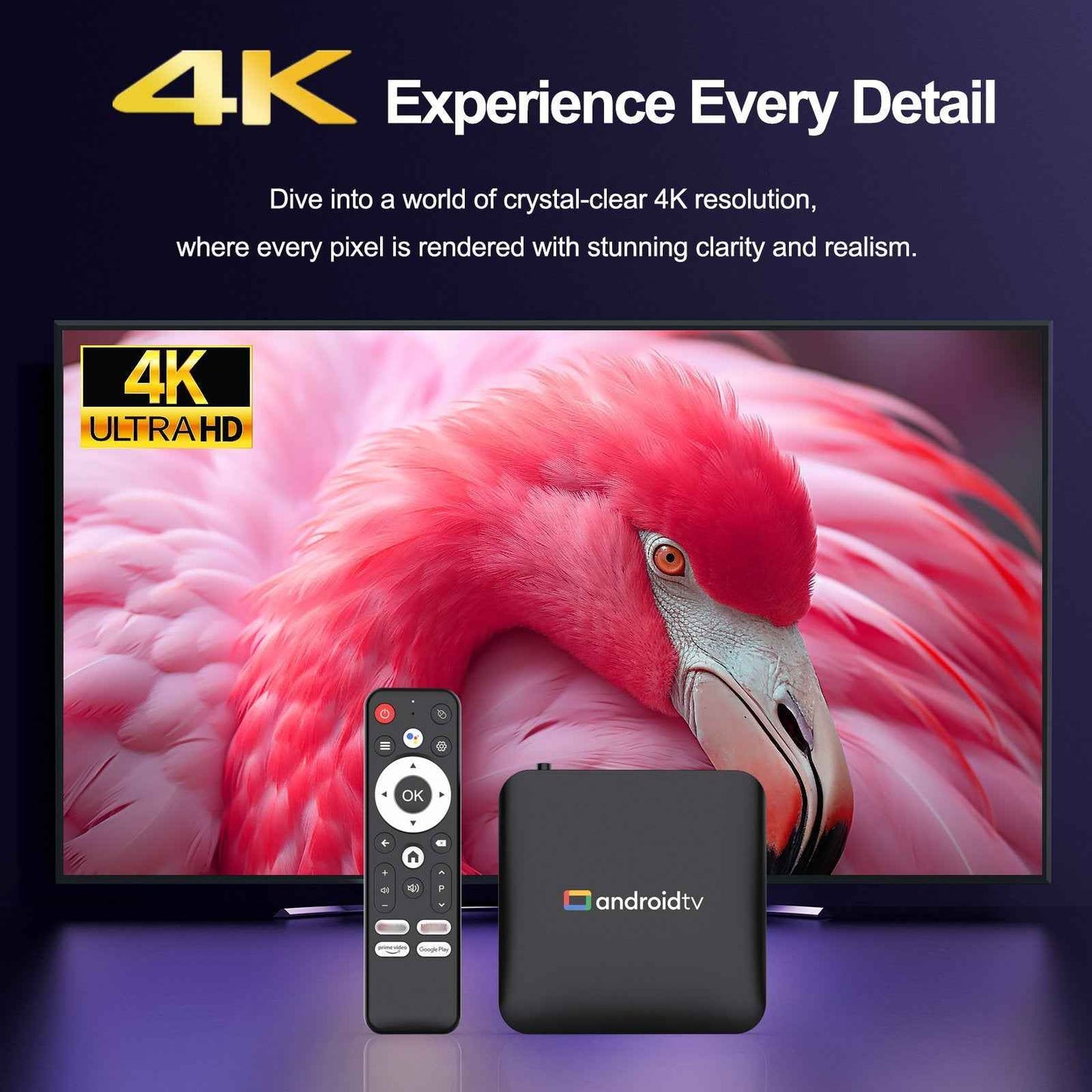 Android TV Box WiFi 4k Bluetooth
