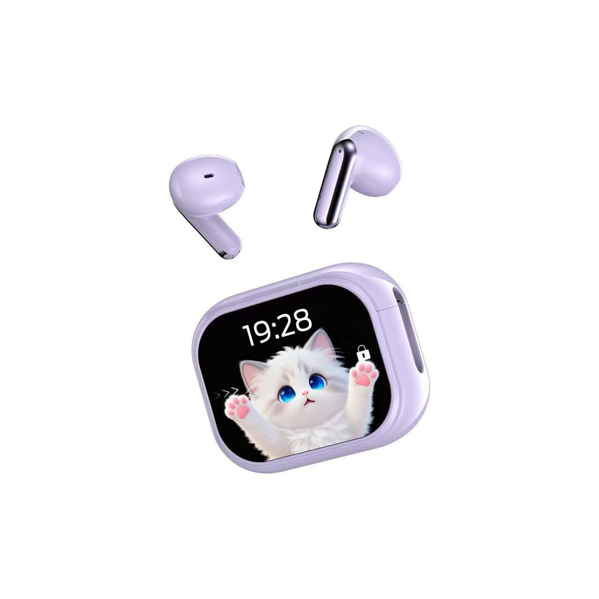 Noise reduction half ear AI smart translation Bluetooth headset
