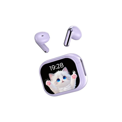 Noise reduction half ear AI smart translation Bluetooth headset