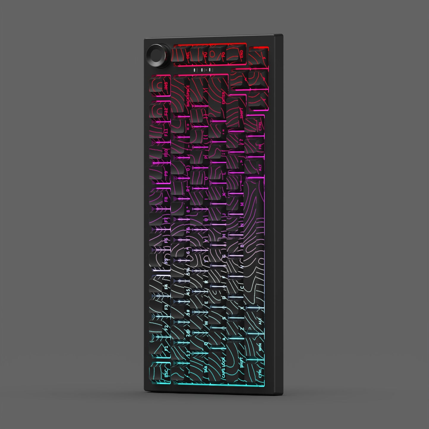 Custom Mechanical Keyboard RGB - Triple Mode Backlight for Ultimate Gaming Experience