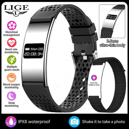 Smart Wristband Heart Rate Tracker with TFT Display - Tracks Heart Rate, Sleep, Steps, Blood Pressure & Smart Alerts - ZeeTec Store