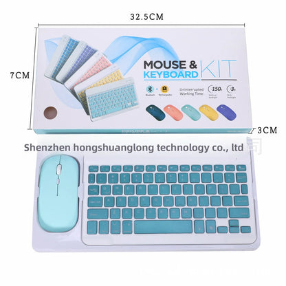 Bluetooth Keyboard and Mouse Combo for Ultimate Wireless Productivity - ZeeTec Store