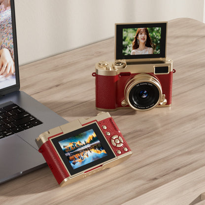 Flip-Up 4K Ultra Clear Digital Camera Wide-Angle Lens