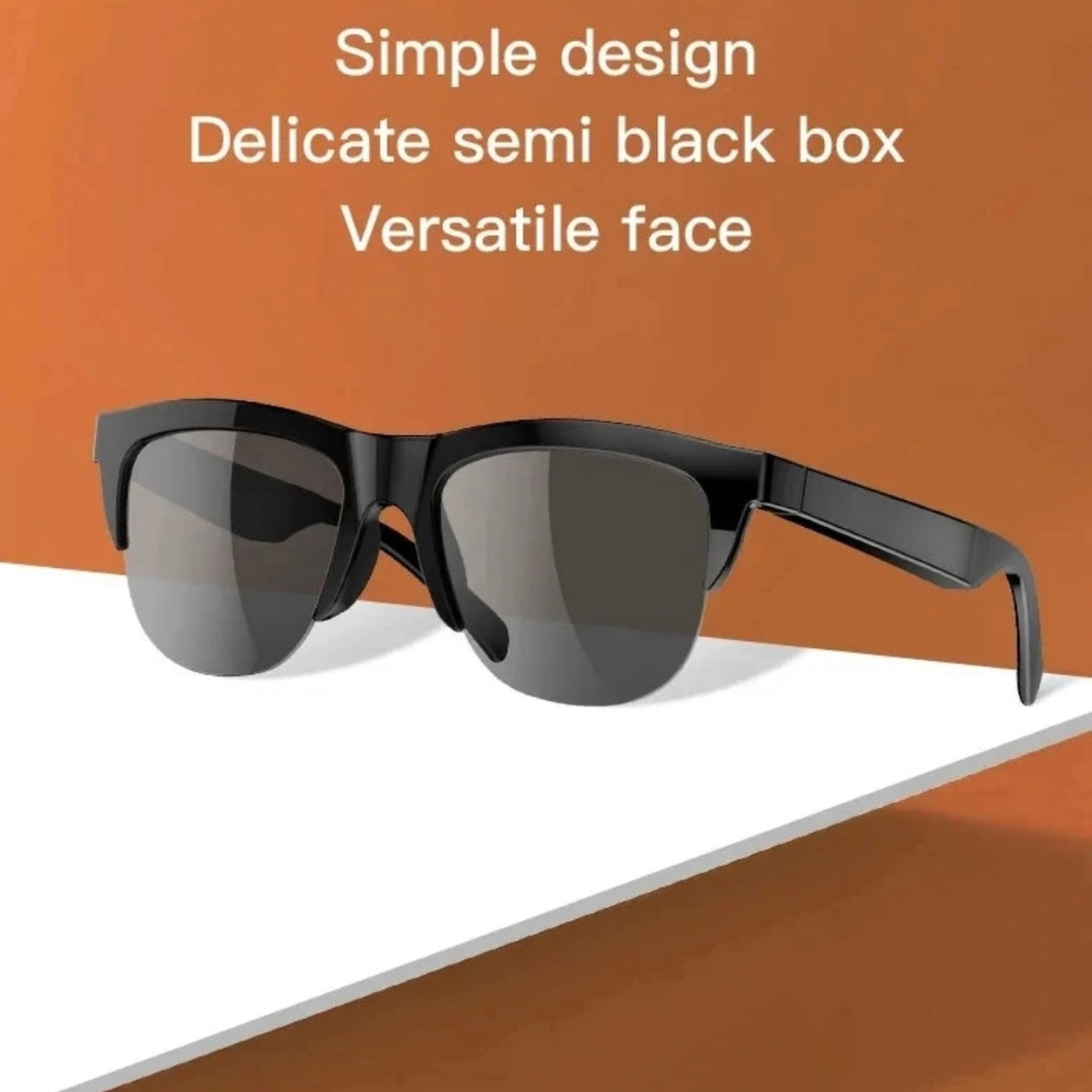 SMART SUNGLASS BLUETOOTH CALL, HIFI SOUND MUSIC, HD UV Protection BLUE LIGHT, WATERPROOF, Active Noise Cancellation, Standby Time Up to 80 hours, Convenient & Stylish