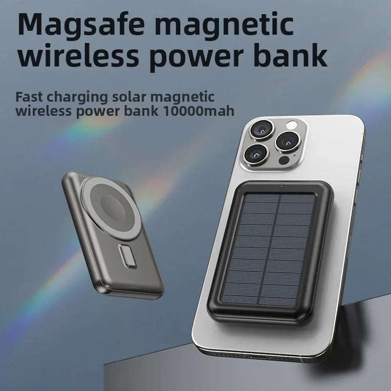 Magsafe Solar Power Bank Charger for Eco-Friendly Charging Solutions - ZeeTec Store