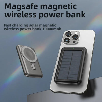 Magsafe Solar Power Bank Charger for Eco-Friendly Charging Solutions - ZeeTec Store