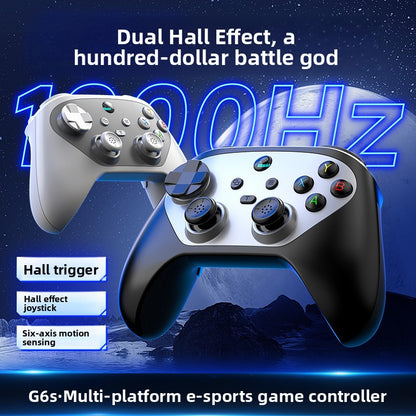 G6S Bluetooth Wireless Gamepad with Hall Joystick and Macro Keys Multi-Platform Compatibility