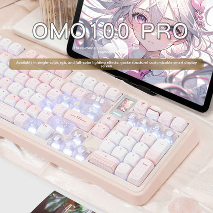 OMO100 Three-Mode Mechanical Keyboard