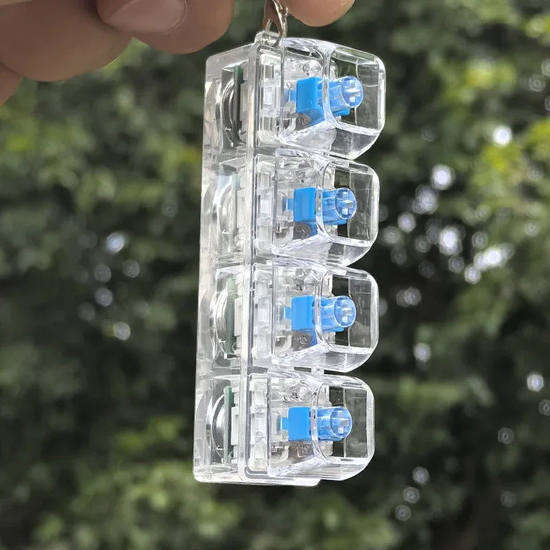 Keyboard Keychain Stress Relief Toy - Ultimate Keyboard Stress Relief Toy for Relaxation - ZeeTec Store