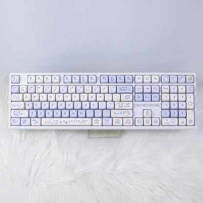 Mechanical Keyboard Tri-mode wired, wireless, and Bluetooth silent