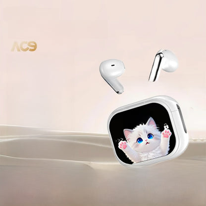 Noise reduction half ear AI smart translation Bluetooth headset