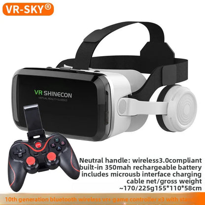 Wireless Bluetooth VR Headset G04BS - 3D Virtual Reality Game Helmet - ZeeTec Store