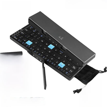 Wireless Portable Foldable Keyboard Compatible with mobile phones and tablets. Easy typing on the go
