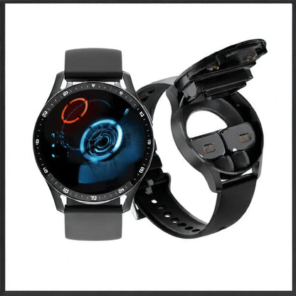 High Quality Smart Sports Watch with 1.39” HD Touch IPS Display, Built-in TWS Headset, Bluetooth Call & SMS, Health Monitoring, Sleep Tracking, Social Apps, Games, Wireless Charging, Up to 7 Days Battery Life - ZeeTec Store