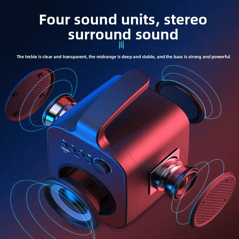Portable Bluetooth Speaker for Ultimate Wireless Sound Experience - ZeeTec Store
