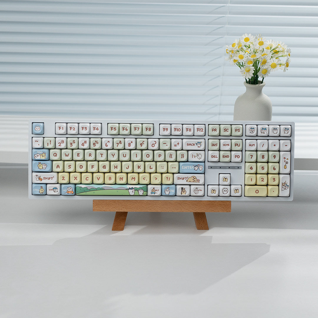 Mechanical Keyboard Tri-mode wired, wireless, and Bluetooth silent