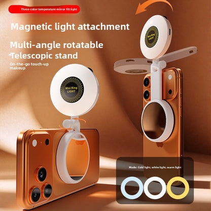Magnetic Phone Fill Light with Adjustable Color Temperature