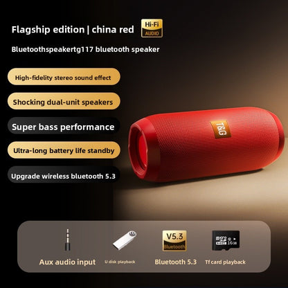 Portable Bluetooth Speaker 10W with Enhanced Bass