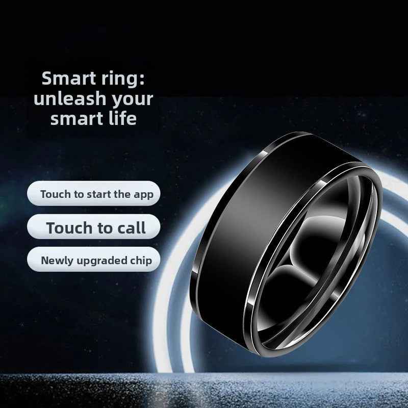 NFC Smart Ring Solar Charging Lightweight
