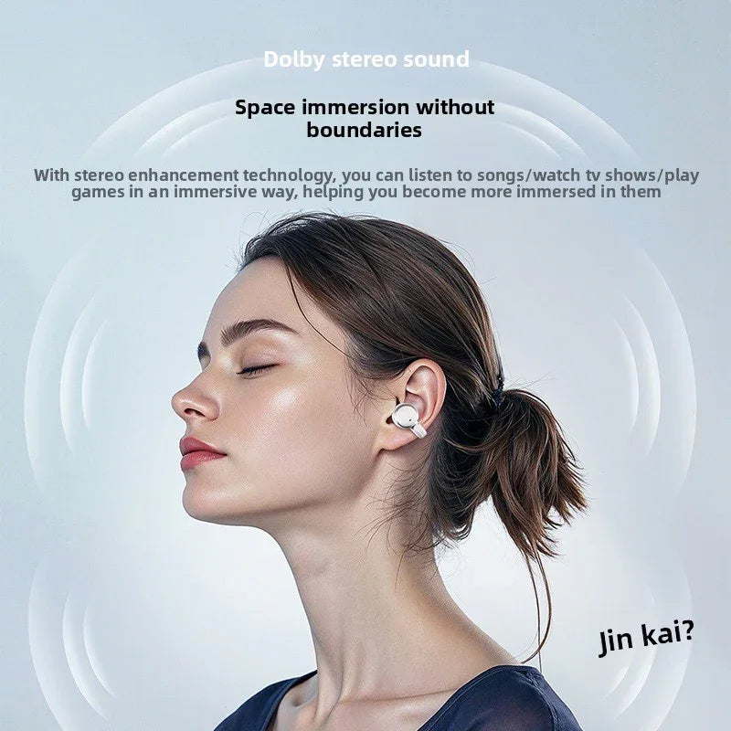 Bluetooth Ear Clip Headset - Semi-In-Ear Comfort and Style - ZeeTec Store