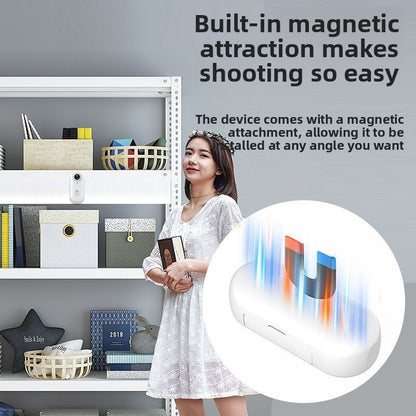Wireless WiFi Action Camera with Magnetic Clip