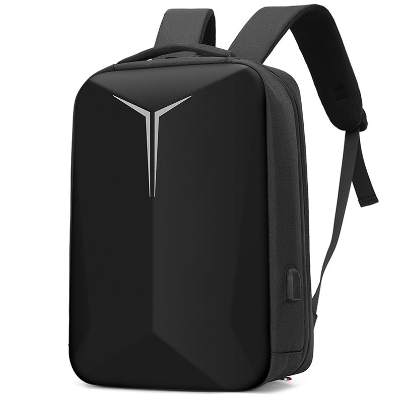 Hard Shell Laptop Backpack with Reflective Strips