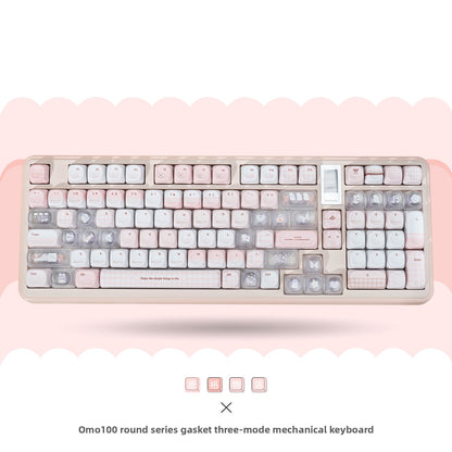 OMO100 Three-Mode Mechanical Keyboard