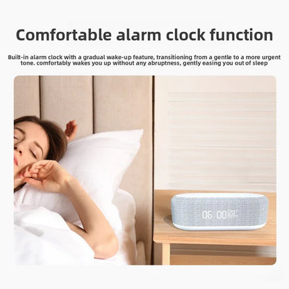 Bluetooth Wireless Charger with Speaker, Clock, and Alarm Function - The Ultimate Bluetooth Wireless Charger Speaker - ZeeTec Store