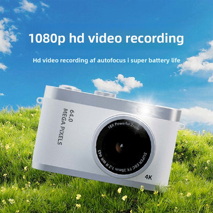 Dual-Camera Selfie-Capable Ccd Digital Camera