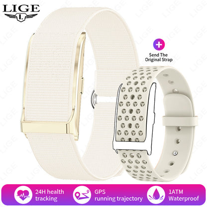 Smart Fitness Watch with Heart Rate Monitor Pedometer Activity