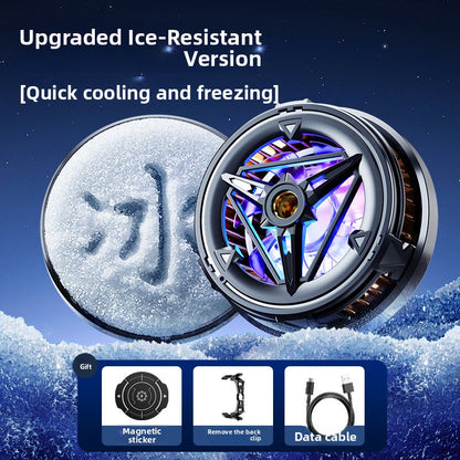 Magnetic Semiconductor Frost Phone Cooler with Digital Display