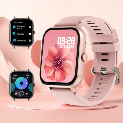 Smart Watch, 1.83 HD Display Clear and vibrant screen, Bluetooth Call Make and receive calls directly from the watch, Multi-function Modes, Remote Control Self-timer, Waterproof