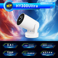 HY300 Series HD Smart Portable Projector Smart Home Integration