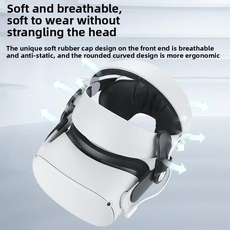 Suitable for Oculus Quest 2 Head-Mounted Mobile Power Supply, Weight-Reducing Vr Accessories, Battery Expansion, Vr Charging Charger - ZeeTec Store