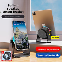 Multifunctional Bluetooth Speaker with Phone Holder