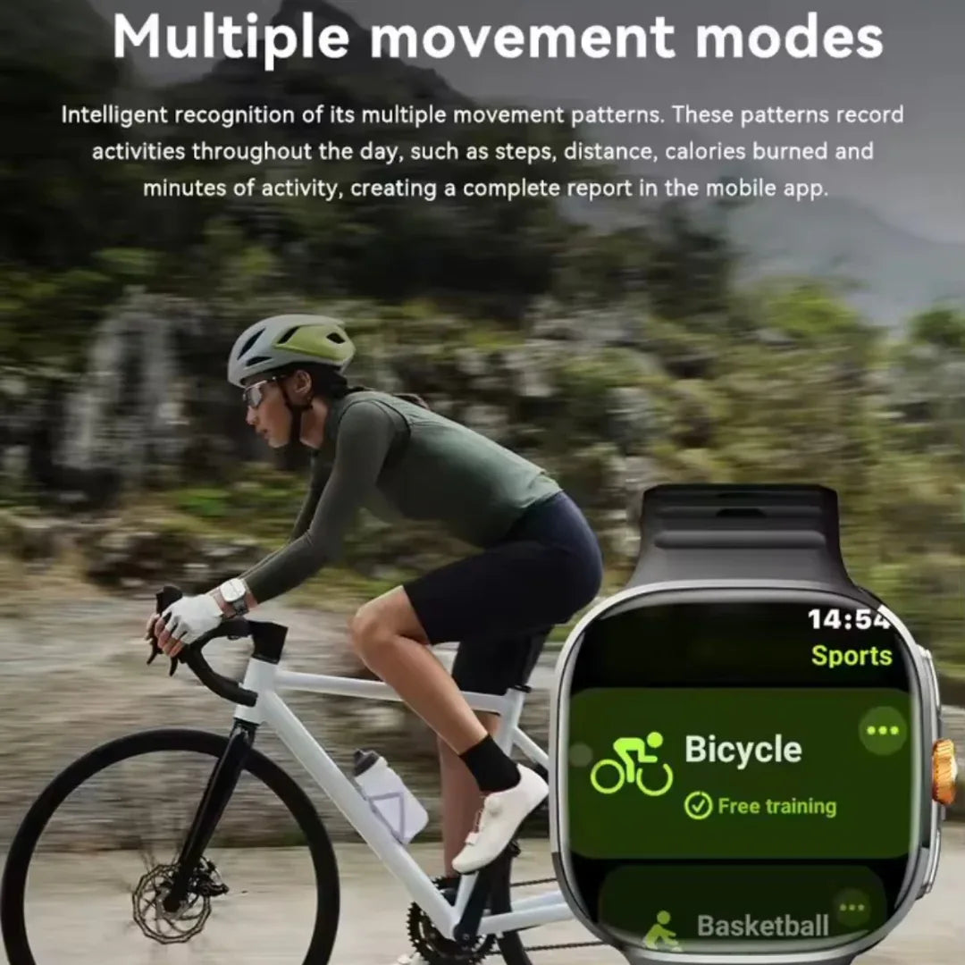 2.4” AMOLED Smartwatch with SIM; Camera & Play Store Apps — Your Phone on Your Wrist - ZeeTec Store