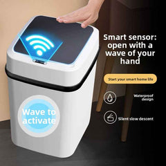 Smart Sensor-Activated Electric Trash Can