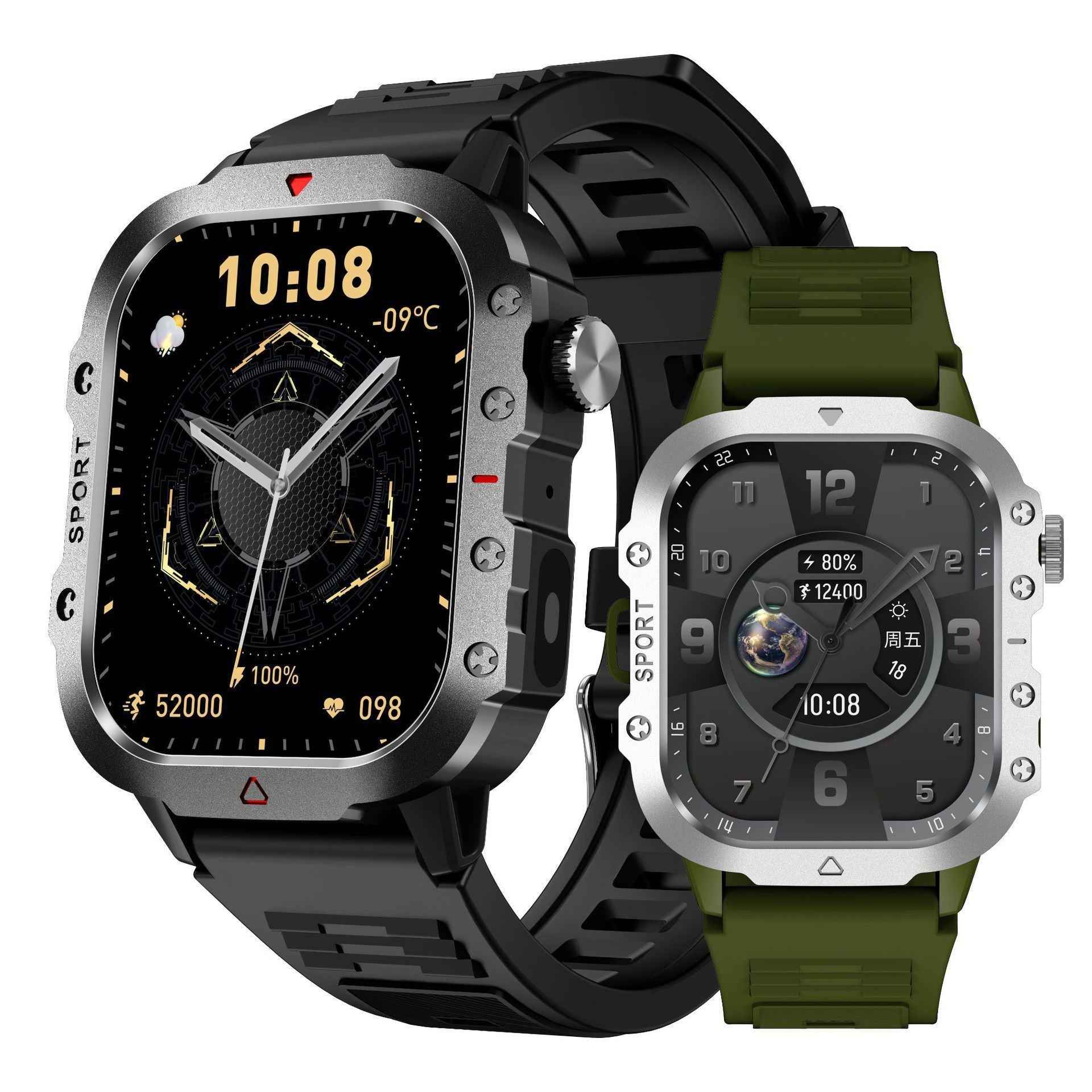 Bluetooth Calling Smart Watch with Health Monitoring