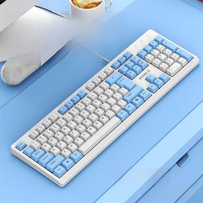 Office keyboard and mouse wired Magnetic Axis 104 keys