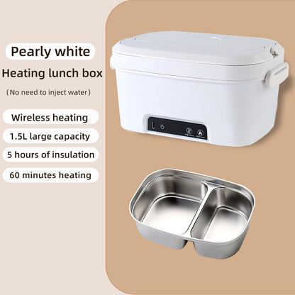 Portable USB Electric Heating Lunch Box with Rechargeable Battery