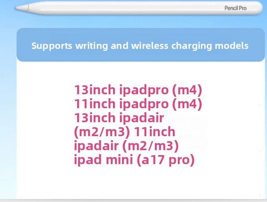 Capacitive Stylus Magnetic charging Supports Apple Pencil