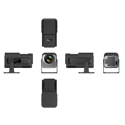 Portable Projector 1080P Native 4K Supported Android WiFi Bluetooth Short Throw Home Cinema, ideal for smaller rooms