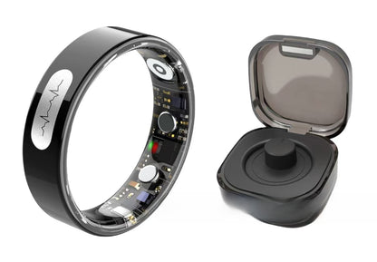 Smart Ring Heart Rate Blood Oxygen Electrocardiogram Health Ring