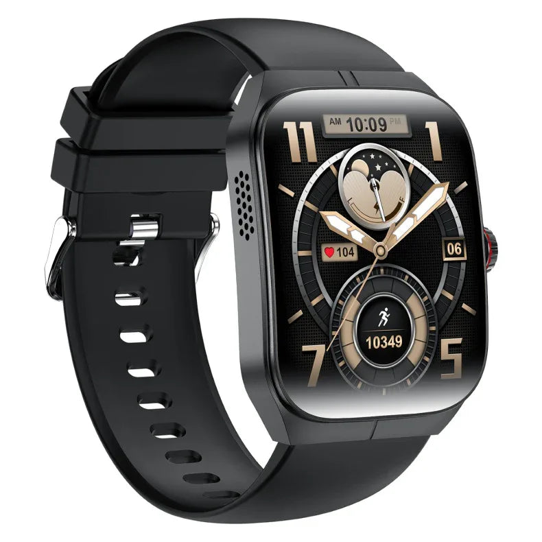 HK80 AMOLED Smart Watch - Bluetooth Call, NFC Payment, Health Monitoring Features - ZeeTec Store